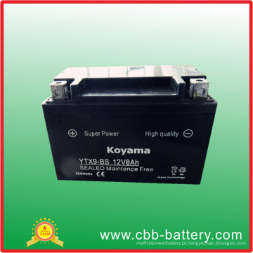 Seal Lead Acid Small Motor Battery Ytx9-Bs-12V8ah